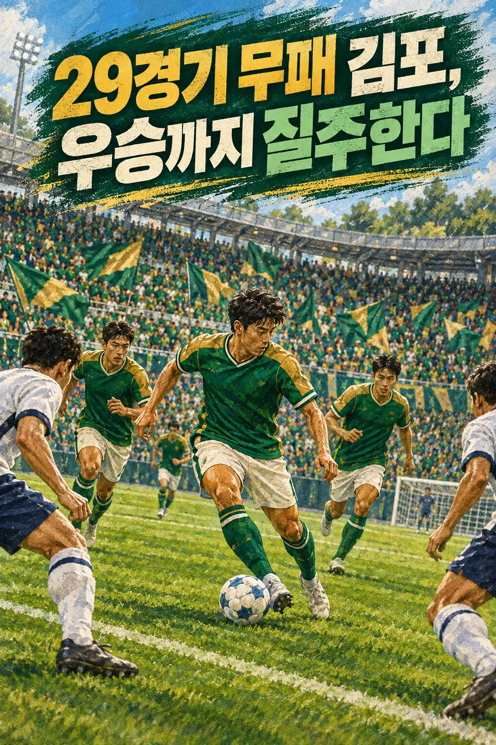 29경기 무패 김포, 우승까지 질주한다