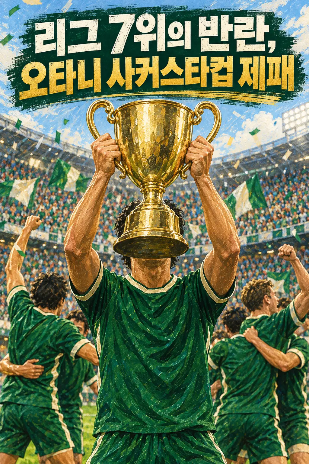 리그 7위의 반란, 오타니 사커스타컵 제패