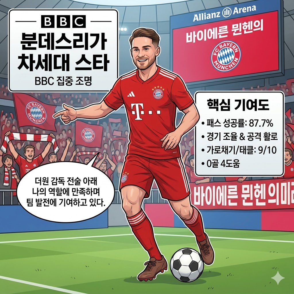 BBC 극찬! 뮌헨 맥 알리스터 [숨은 영웅]