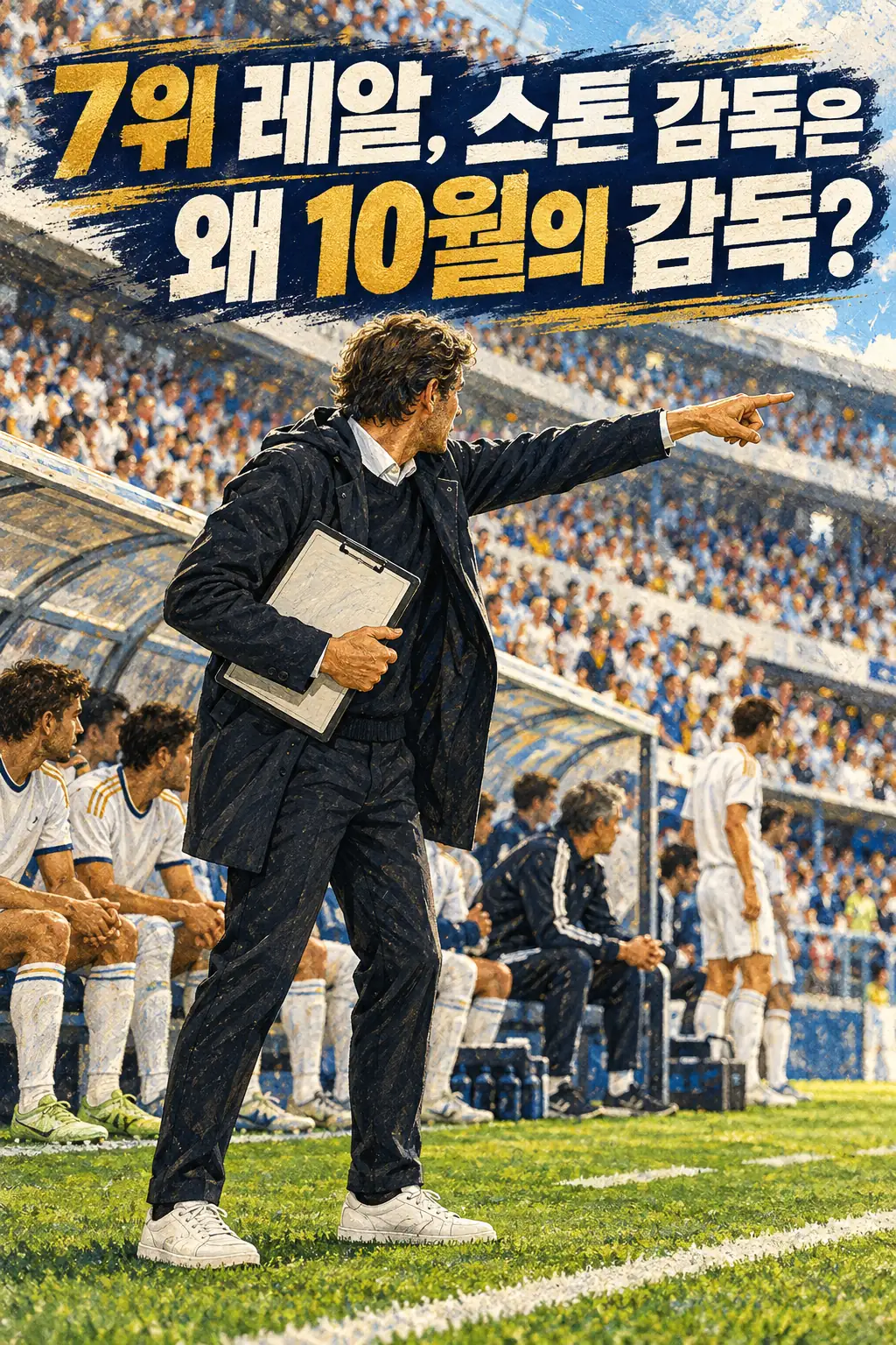 7위 레알, 스톤 감독은 왜 10월의 감독?