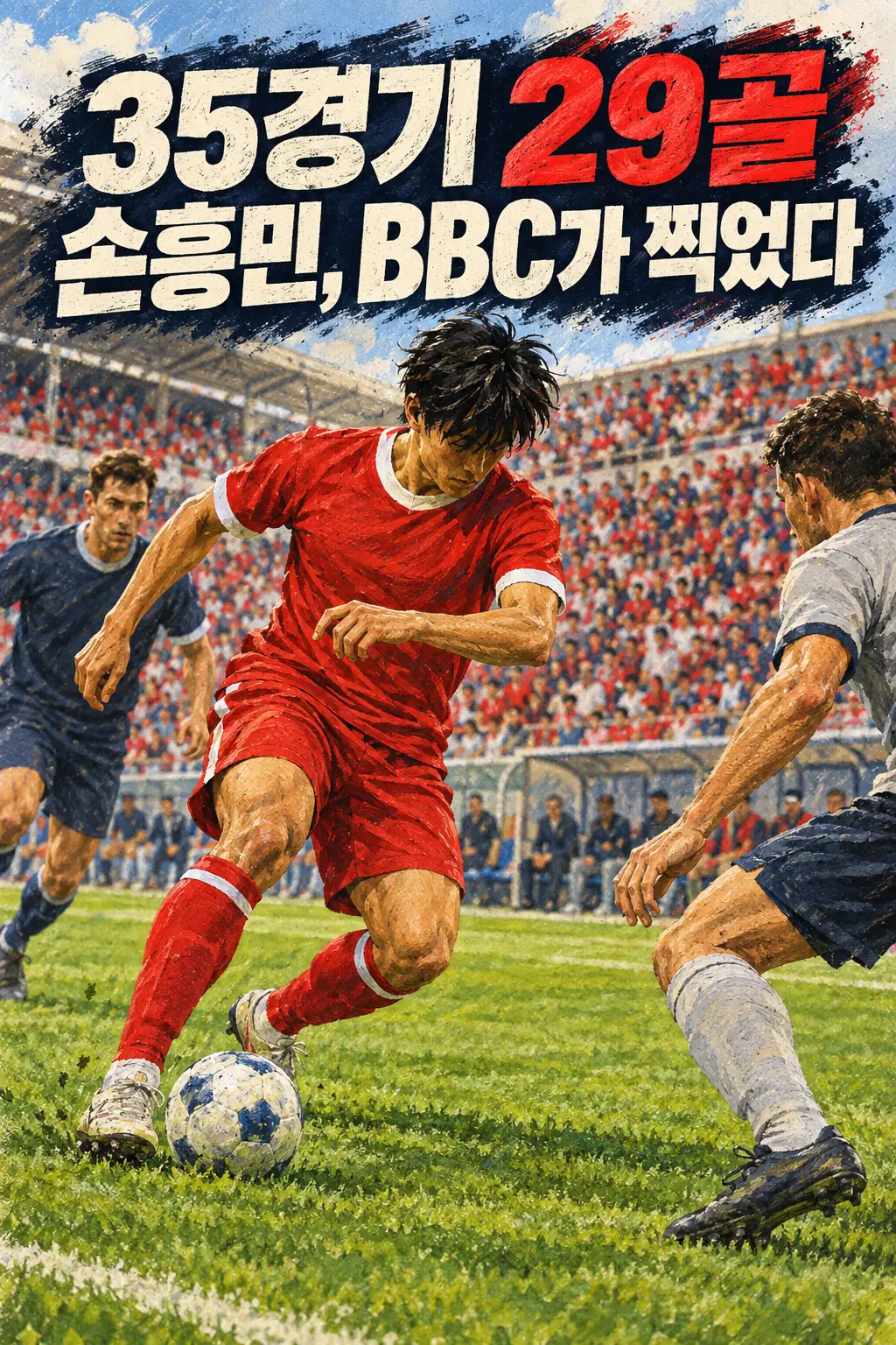 35경기 29골 손흥민, BBC가 찍었다