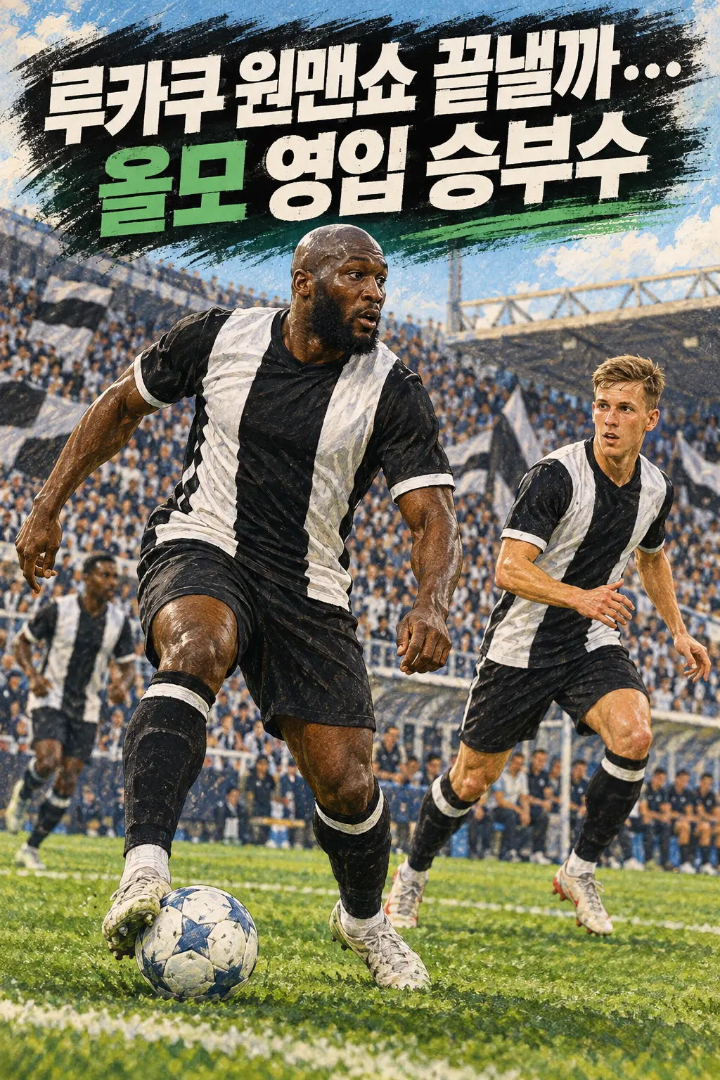 루카쿠 원맨쇼 끝낼까…올모 영입 승부수