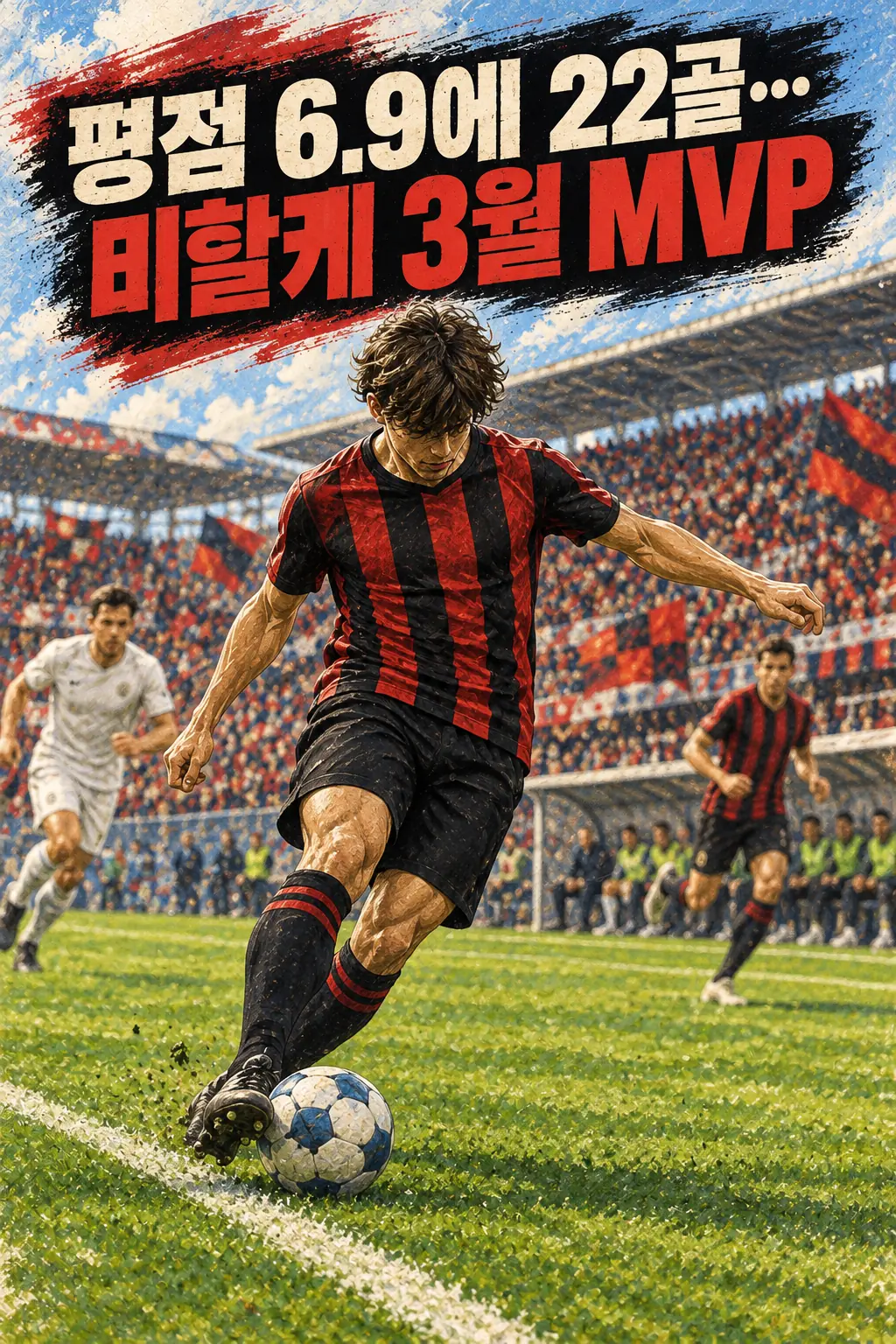 평점 6.9에 22골…미할케 3월 MVP