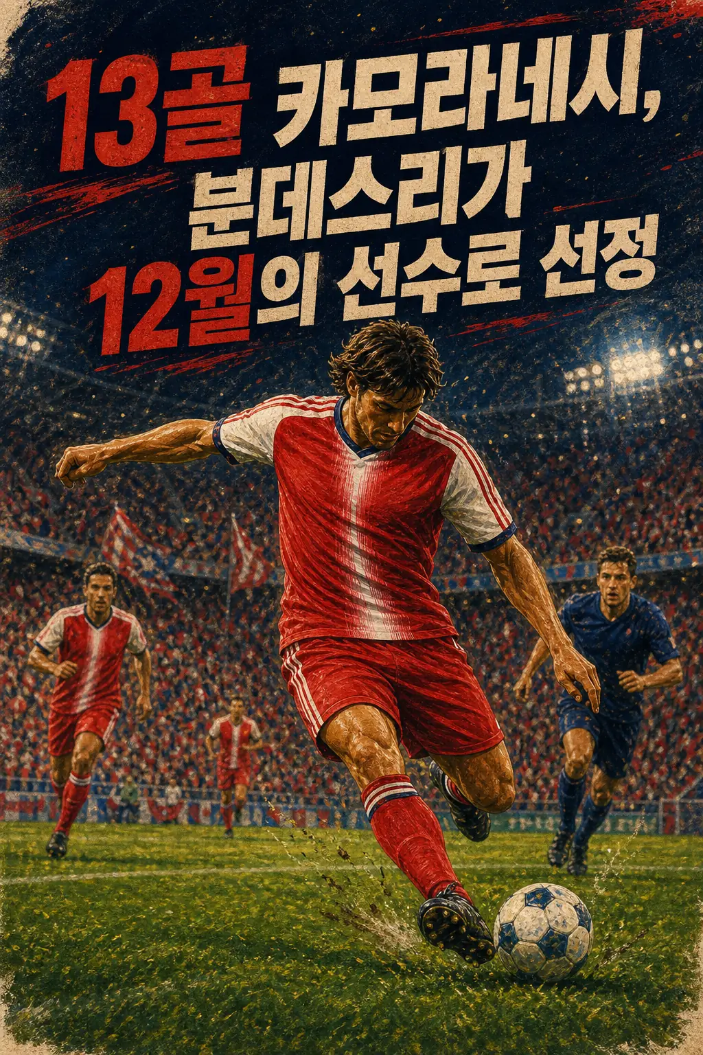13골 카모라네시, 분데스리가 12월의 선수로 선정
