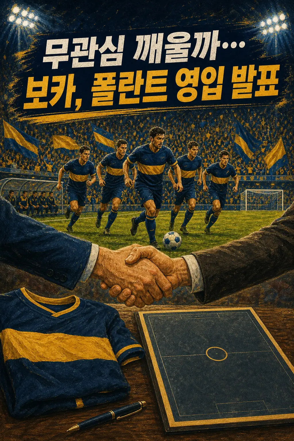 무관심 깨울까…보카, 폴란트 영입 발표