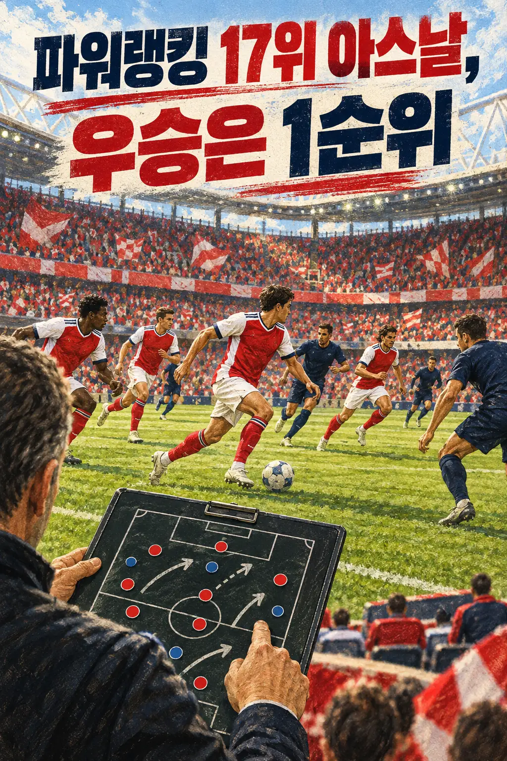 파워랭킹 17위 아스날, 우승은 1순위