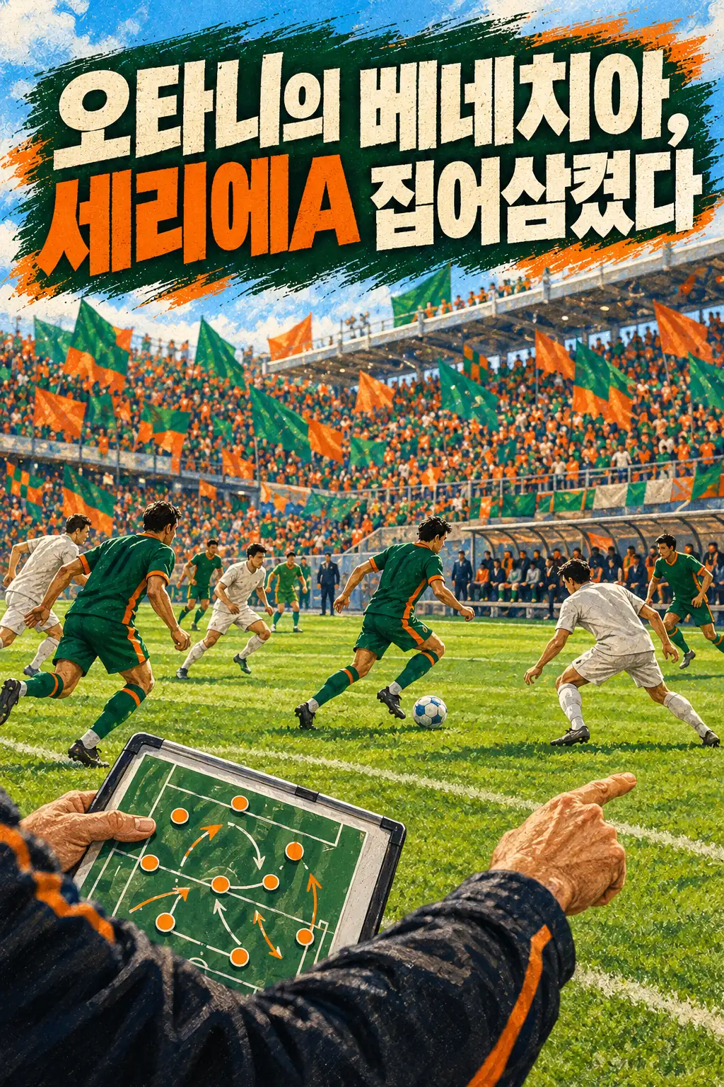 오타니의 베네치아, 세리에A 집어삼켰다