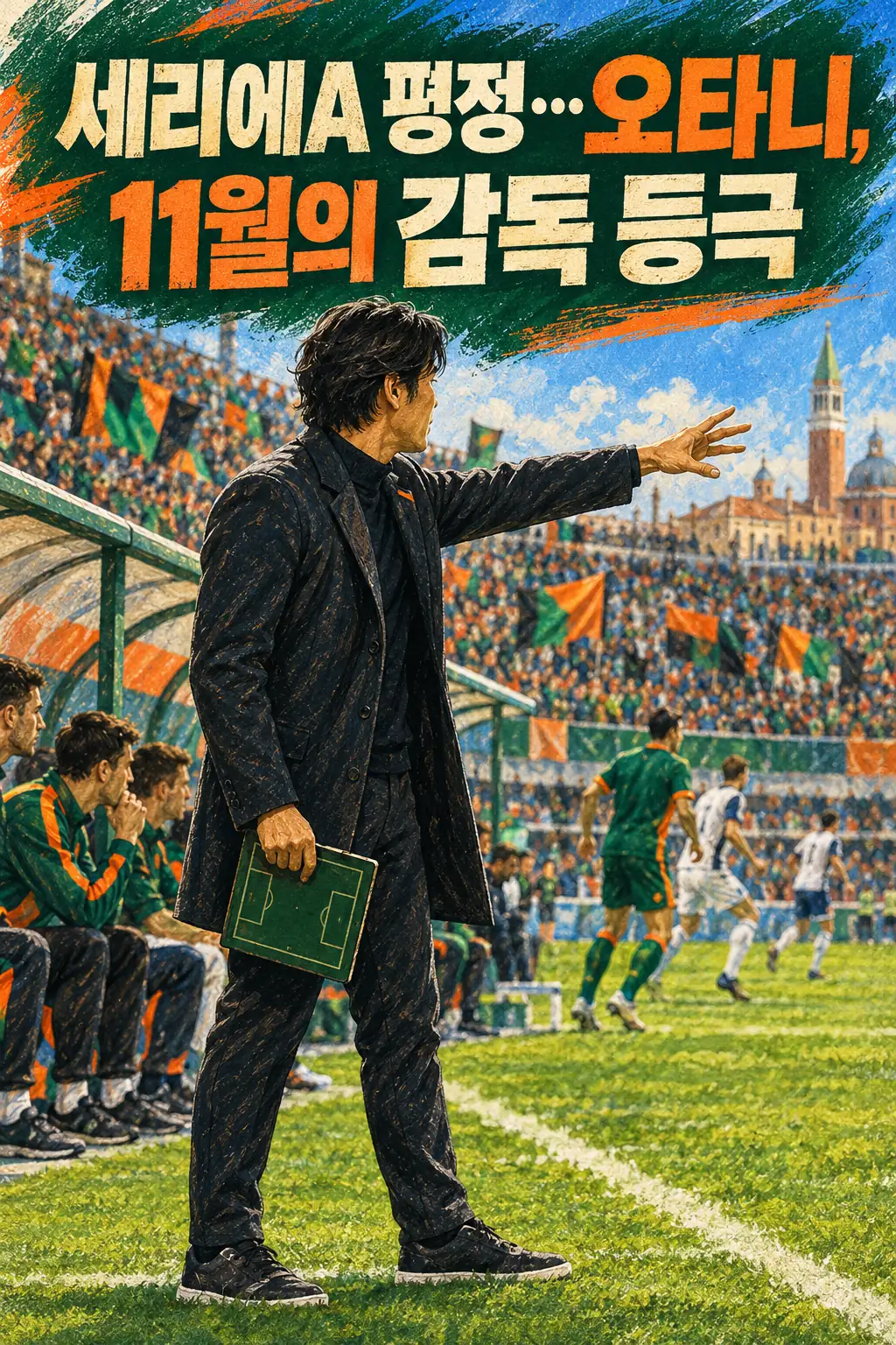 세리에A 평정…오타니, 11월의 감독 등극