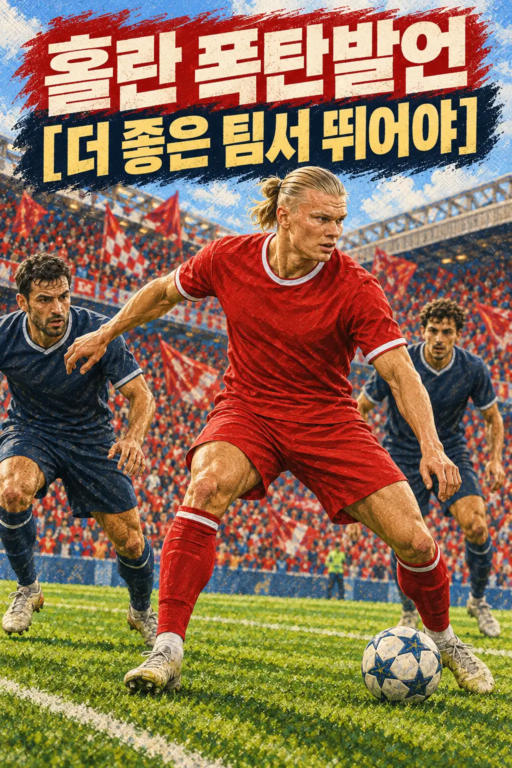 홀란 폭탄발언 [더 좋은 팀서 뛰어야]
