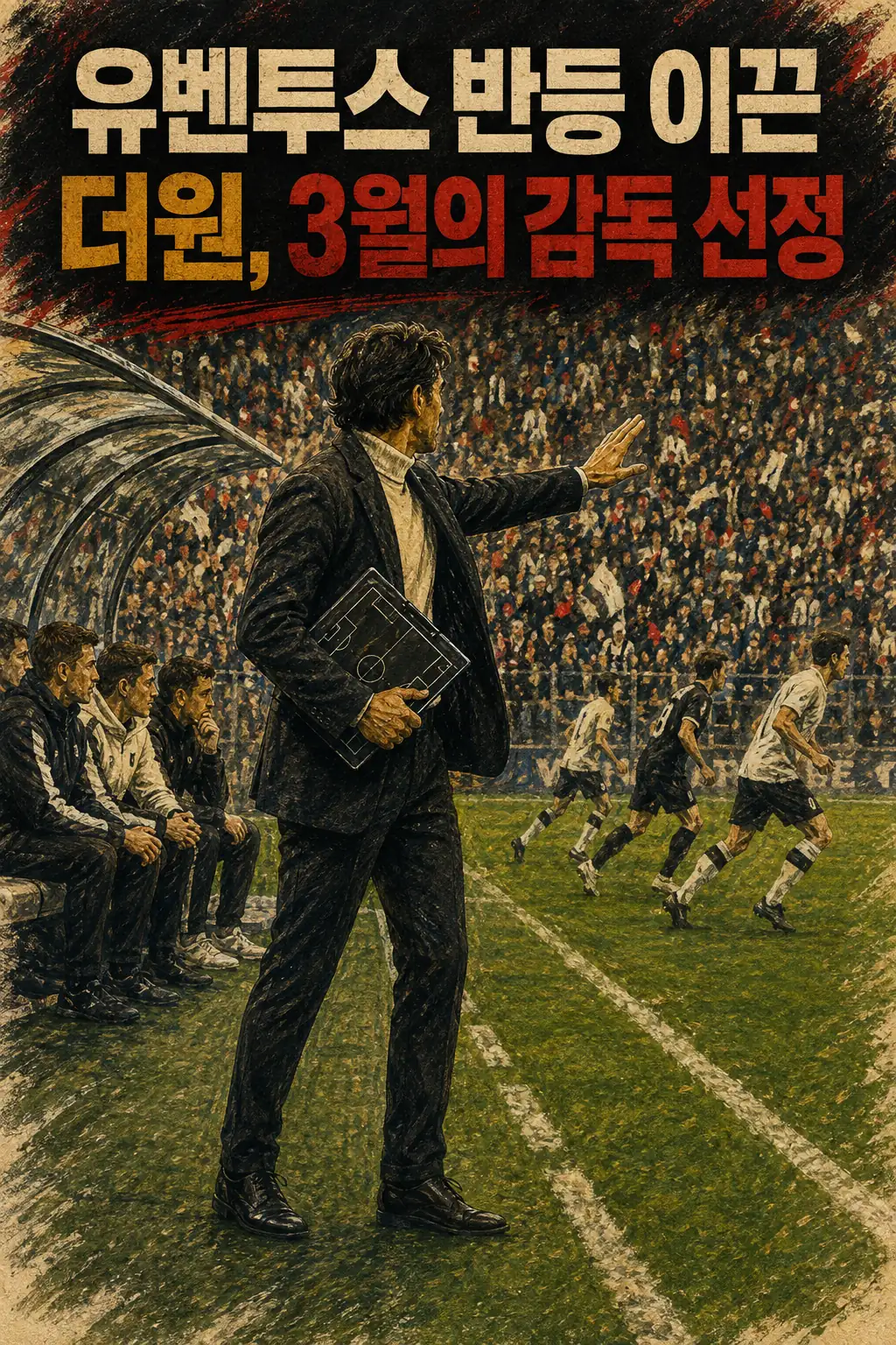 유벤투스 반등 이끈 더원, 3월의 감독 선정