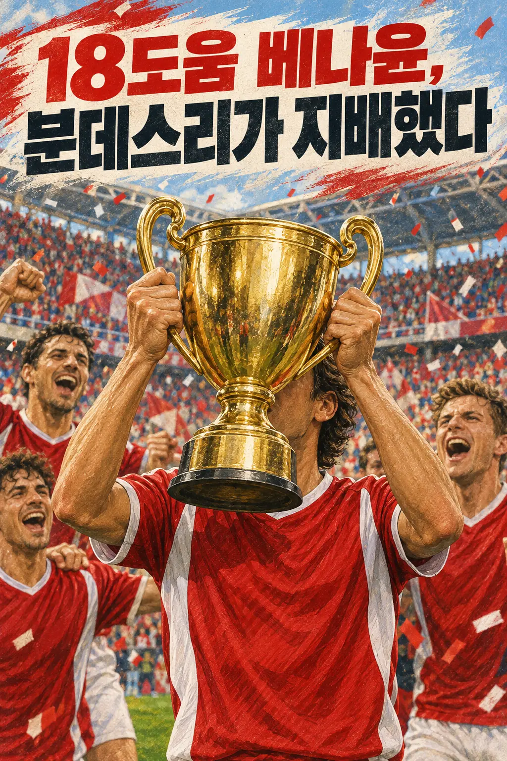 18도움 베나윤, 분데스리가 지배했다