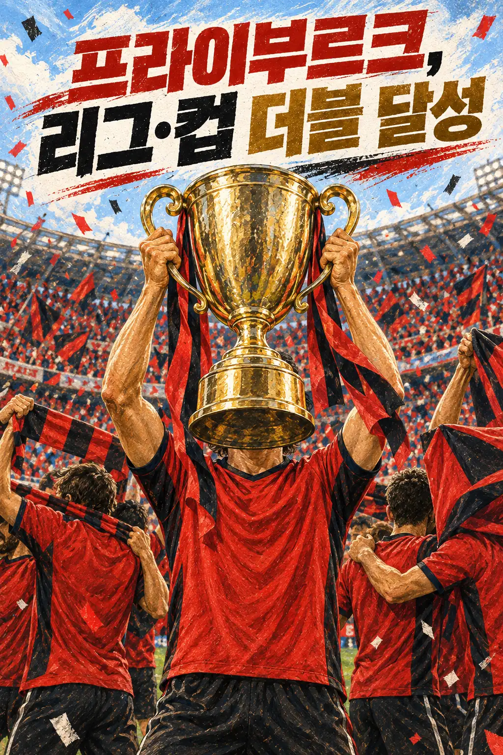 프라이부르크, 리그·컵 더블 달성