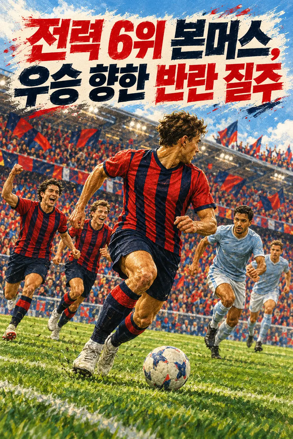 전력 6위 본머스, 우승 향한 반란 질주