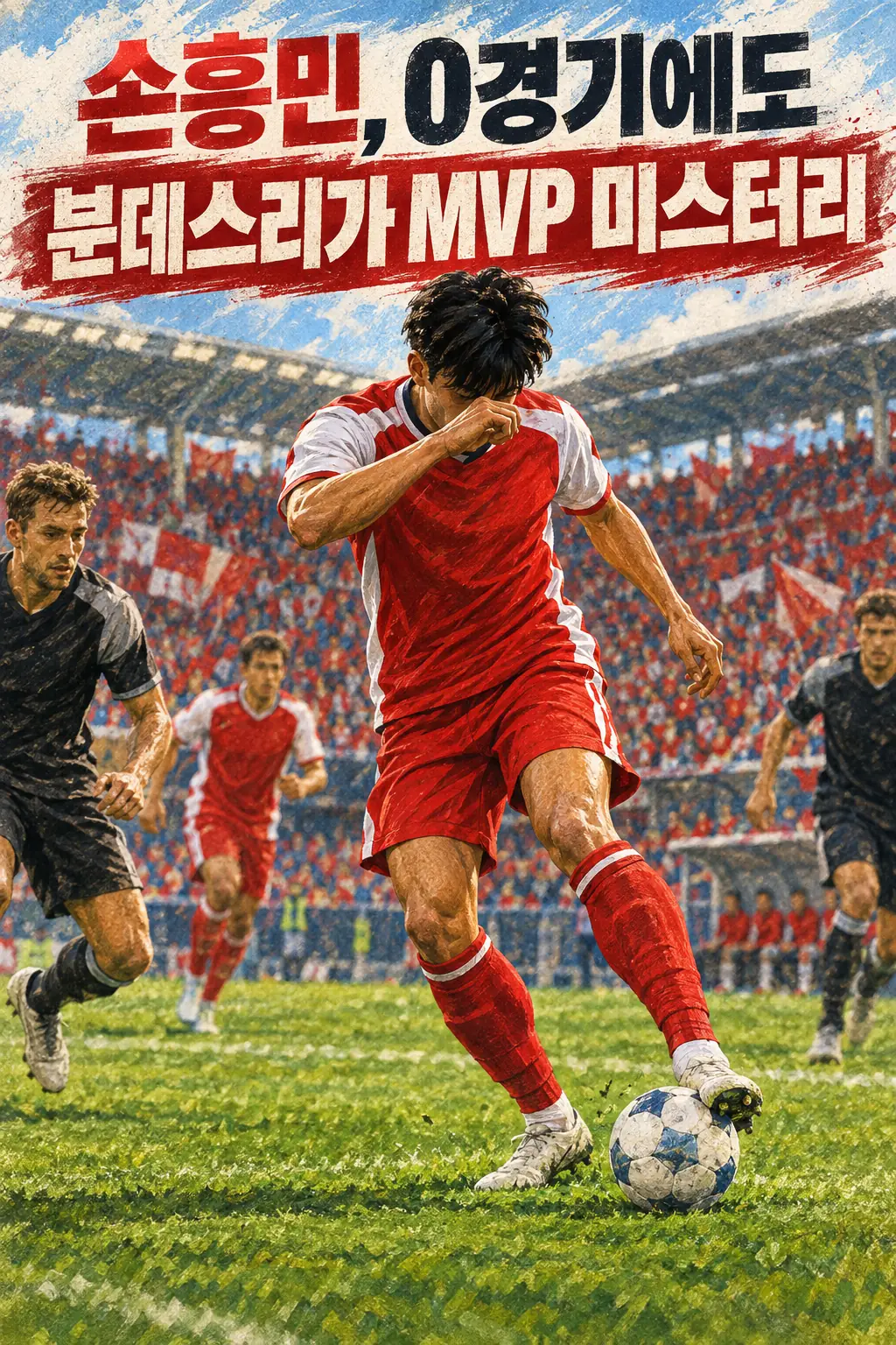 손흥민, 0경기에도 분데스리가 MVP 미스터리