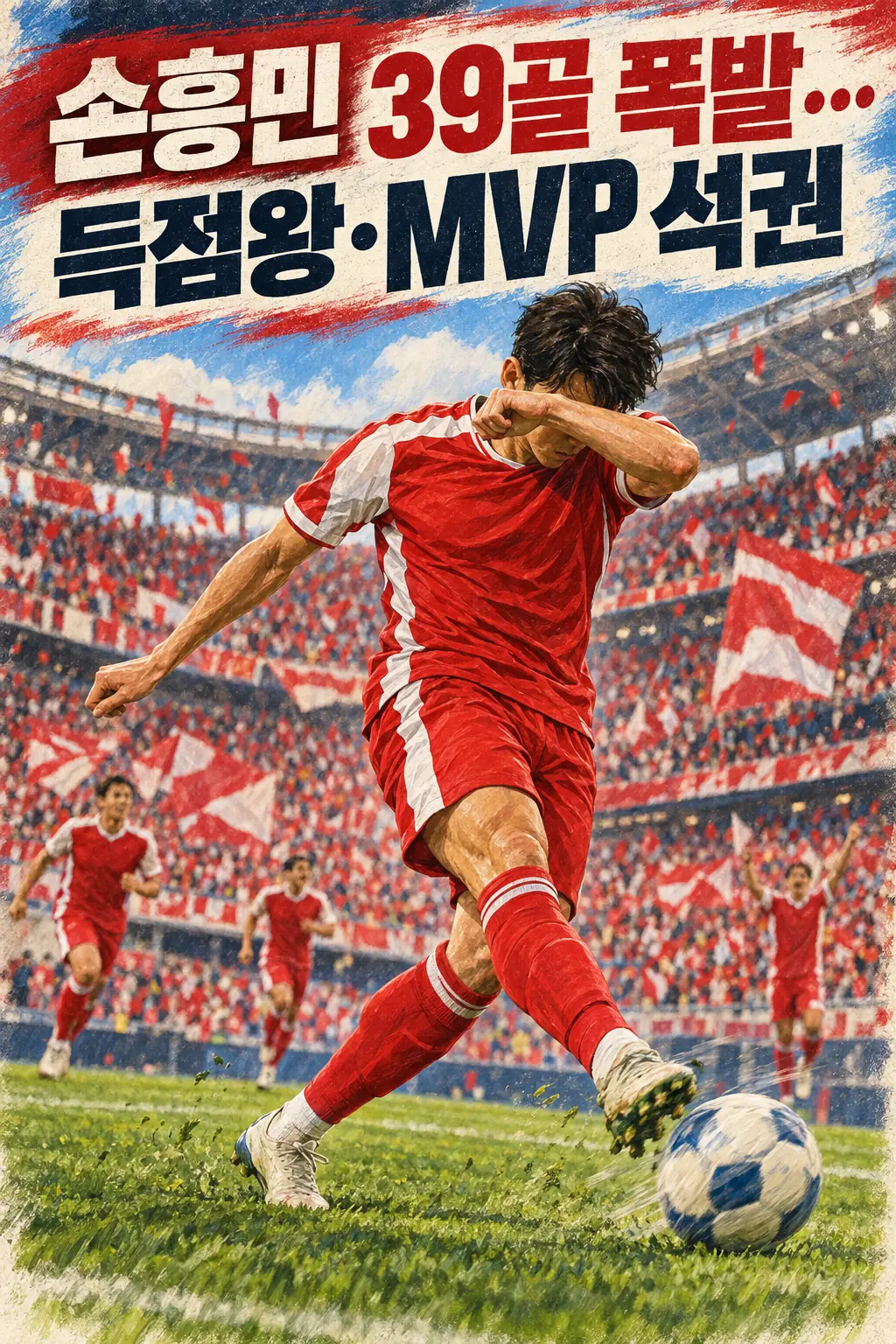 손흥민 39골 폭발…득점왕·MVP 석권