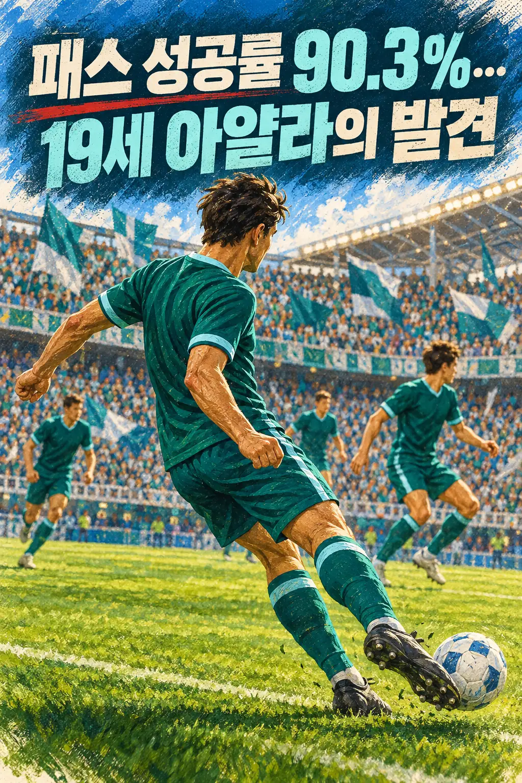 패스 성공률 90.3%…19세 아얄라의 발견