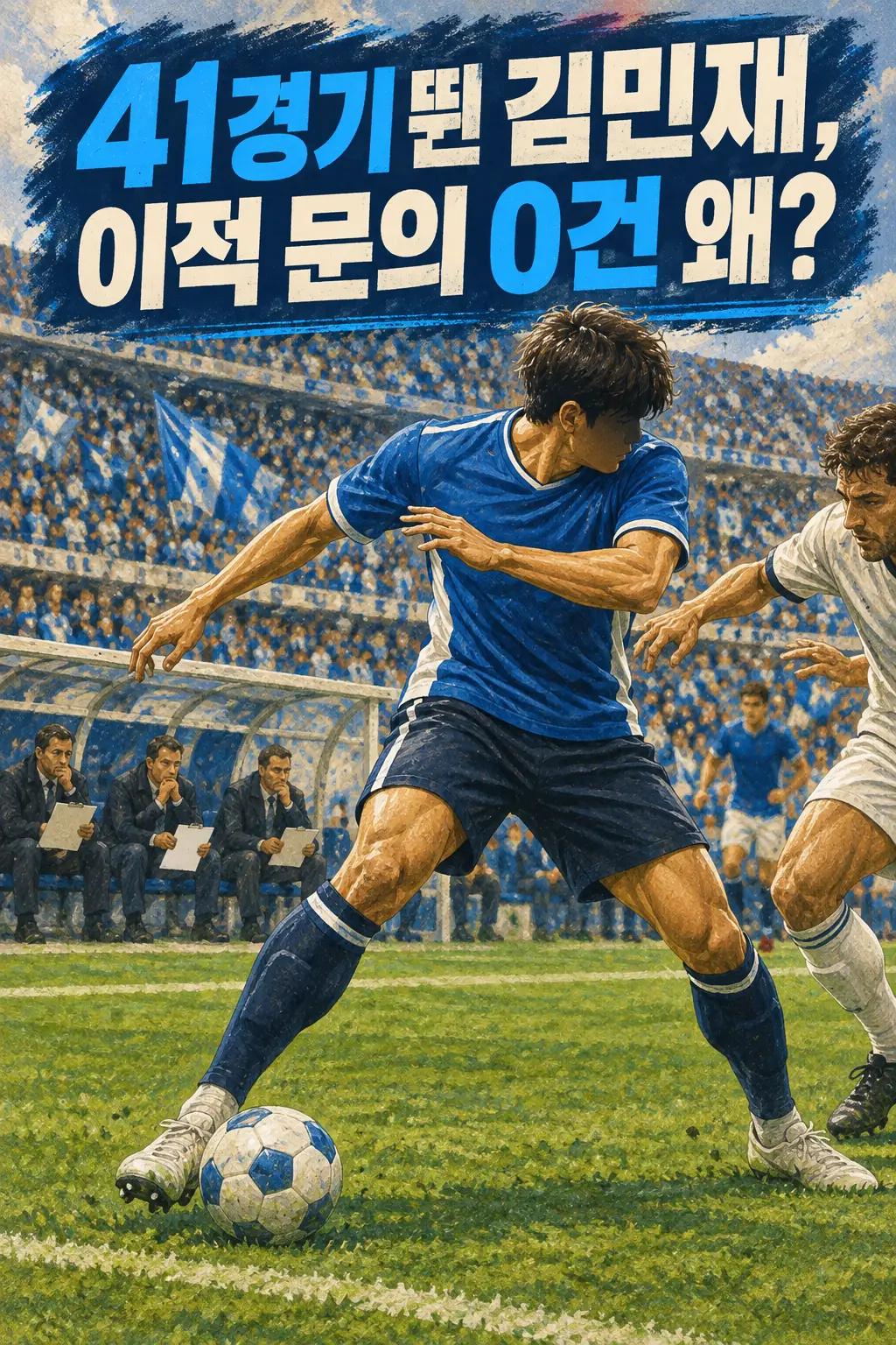 41경기 뛴 김민재, 이적 문의 0건 왜?