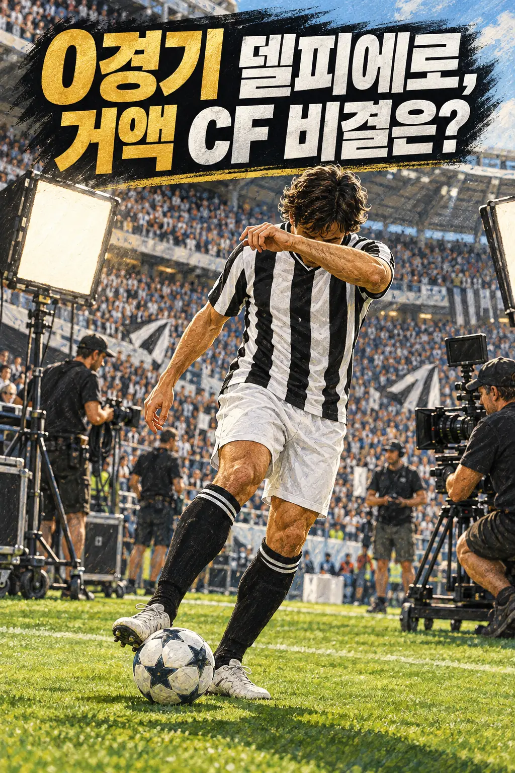 0경기 델피에로, 거액 CF 비결은?