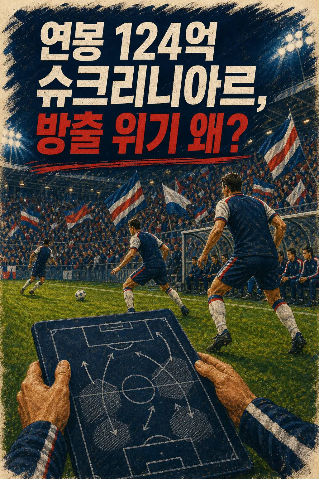 연봉 124억 슈크리니아르, 방출 위기 왜?