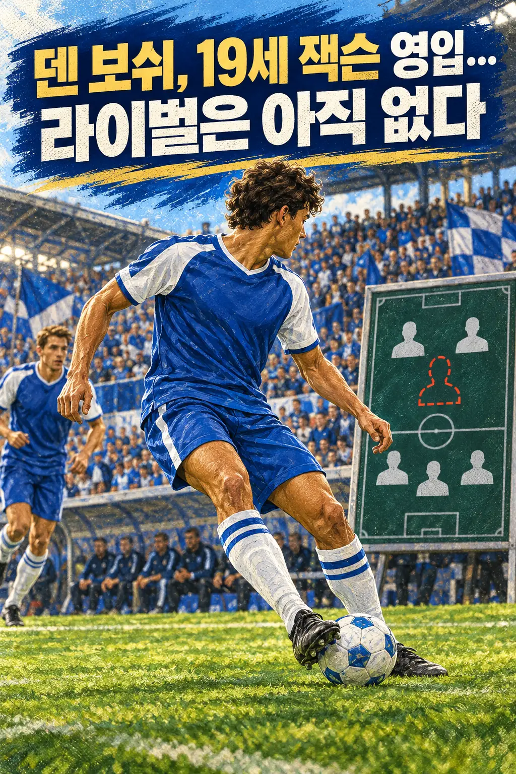 덴 보쉬, 19세 잭슨 영입…라이벌은 아직 없다