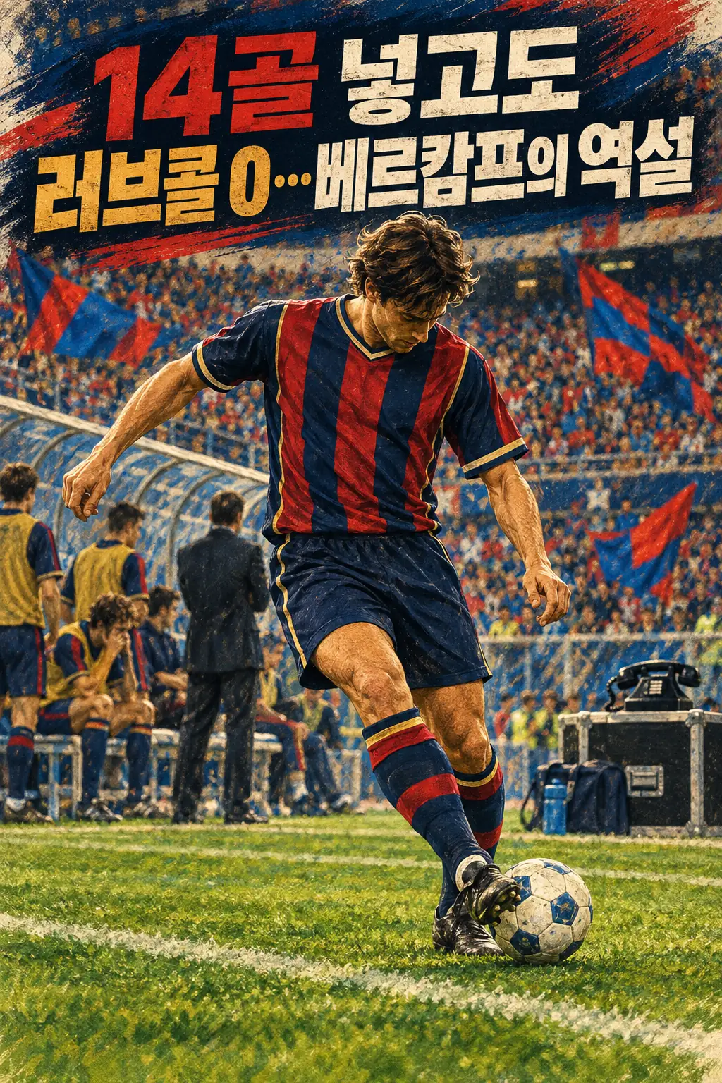 14골 넣고도 러브콜 0…베르캄프의 역설