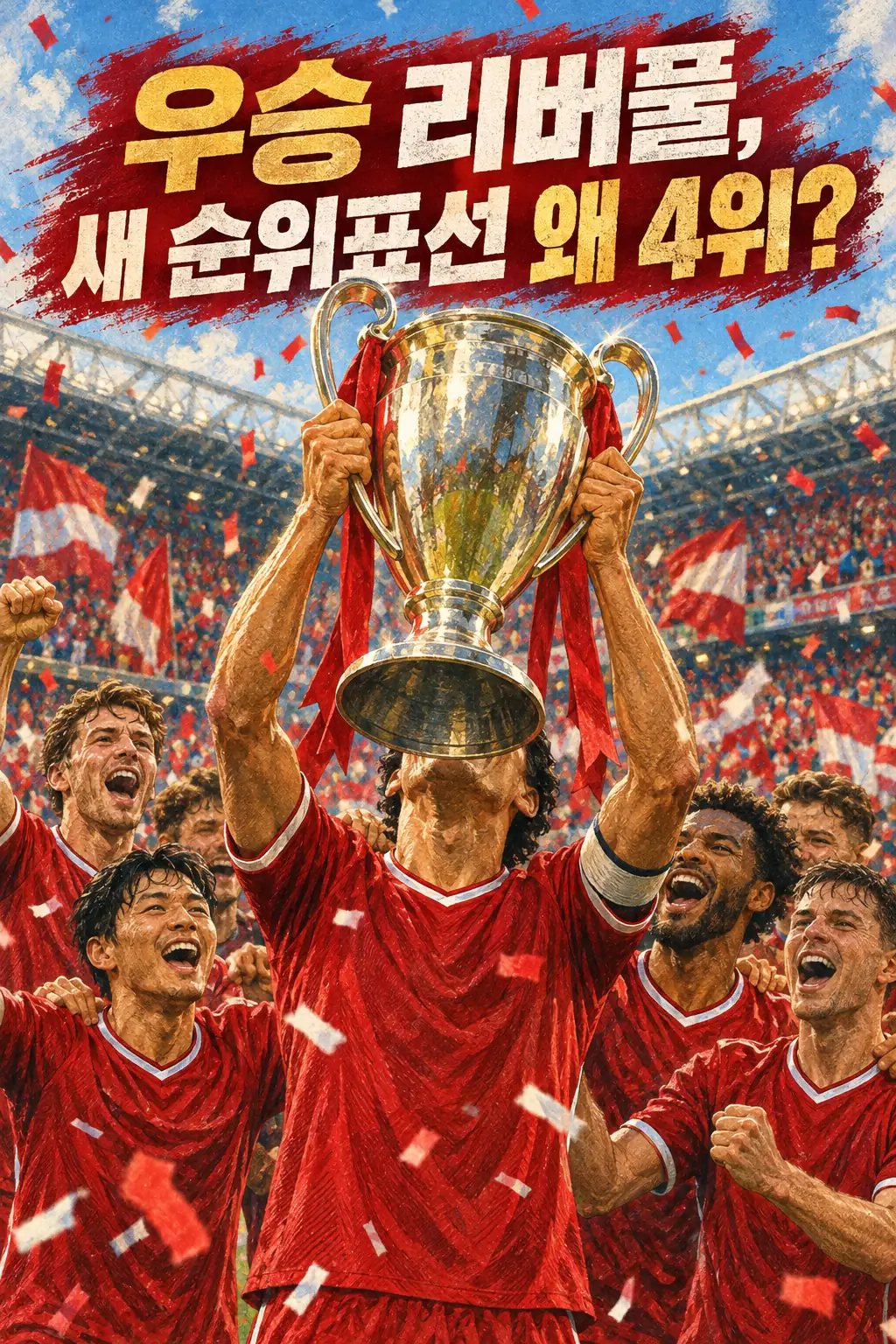 우승 리버풀, 새 순위표선 왜 4위?