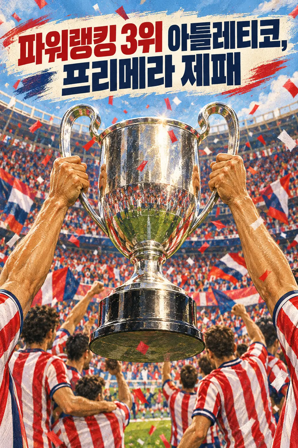 파워랭킹 3위 아틀레티코, 프리메라 제패