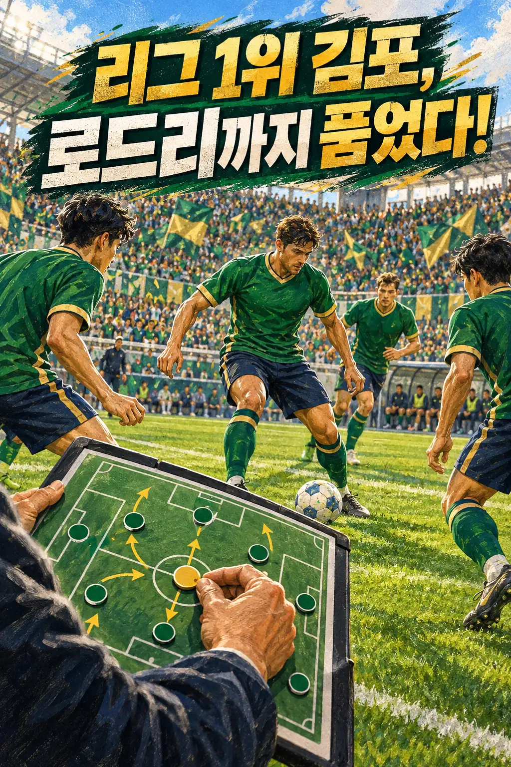 리그 1위 김포, 로드리까지 품었다!