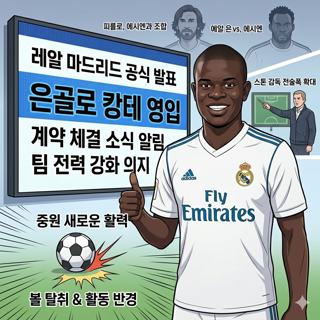 캉테 영입한 레알, 7위 탈출 신호탄 될까