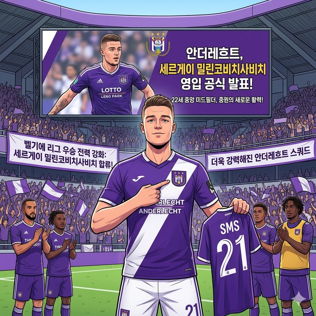 안더레흐트, `뜨거운 감자` M.S. 품고 우승 정조준!