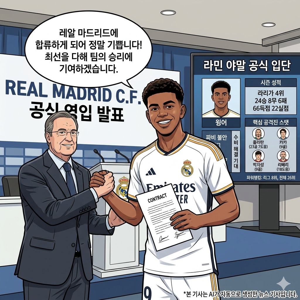 레알, 야말 품었다…상위권 역전 시동 거나