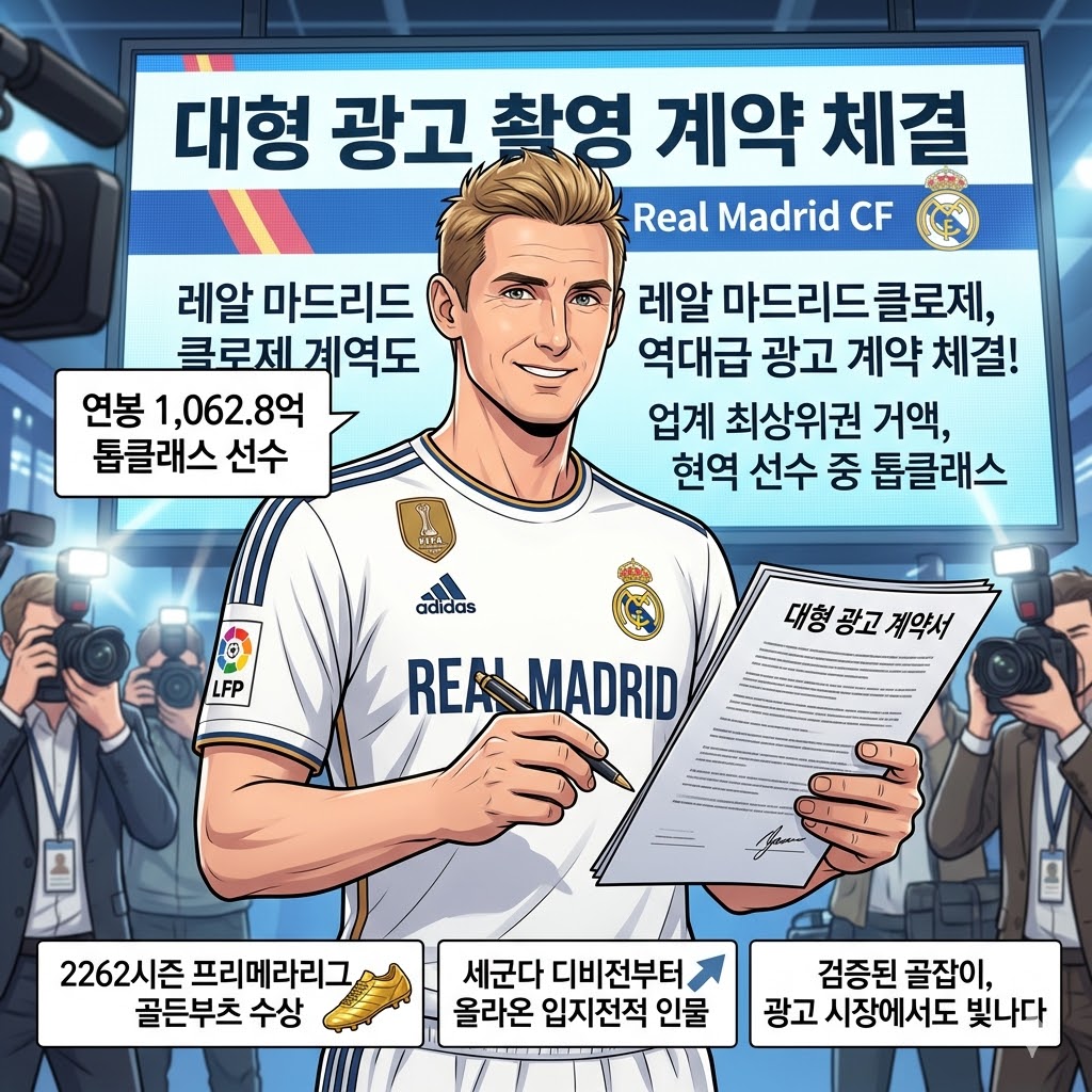 벤치만 달구는 클로제, 광고판에선 [톱클래스]
