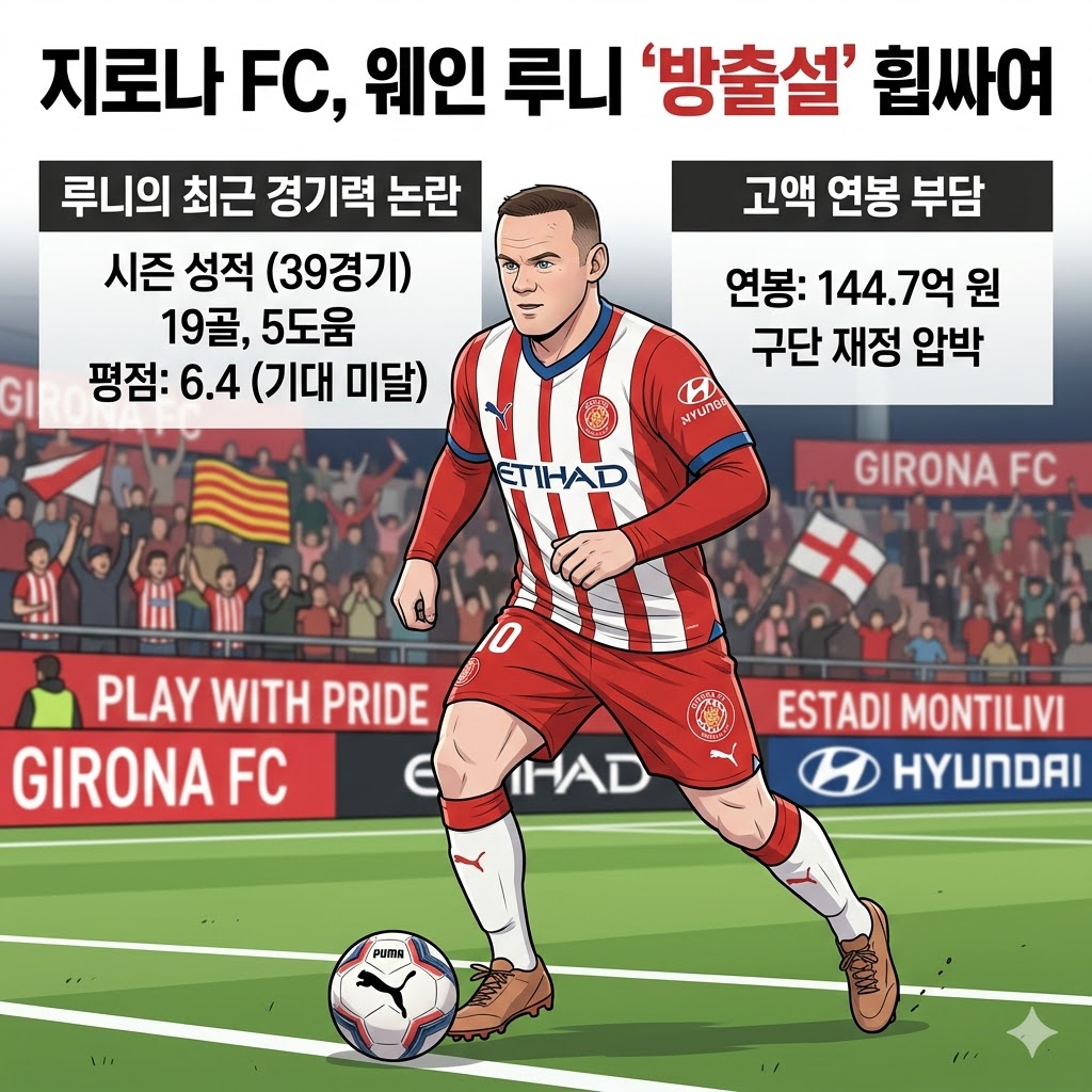 루니, [고액 연봉] 값 못하나? 방출설 급부상