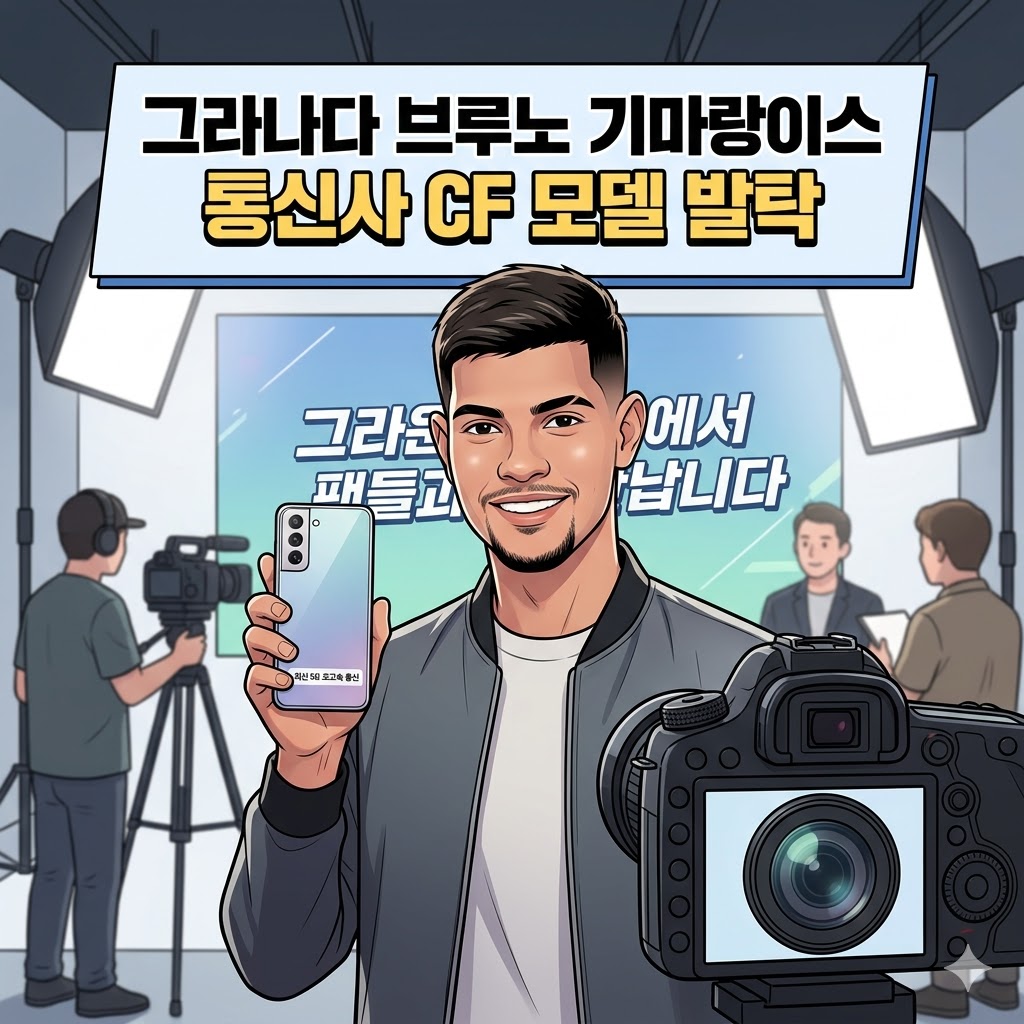 그라나다 [핵심] 기마랑이스, 통신사 광고 모델 발탁
