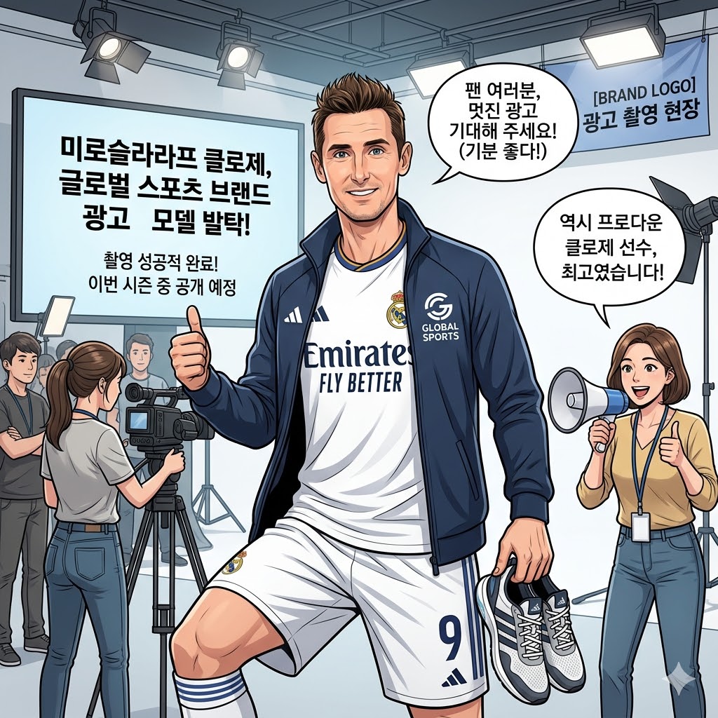 천억 연봉 클로제, 경기 대신 CF 찍는 이유